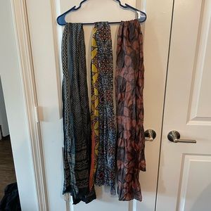 Set of Three Scarves from India